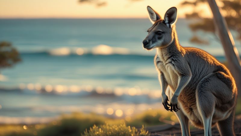 Kangaroo in australia