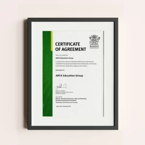 Education Queensland International Representative Certificate